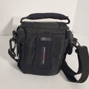 HEAVY DUTY PADDED LOWEPRO EDIT-100 CAMERA BAG -‎ BLACK - With Shoulder Strap LN